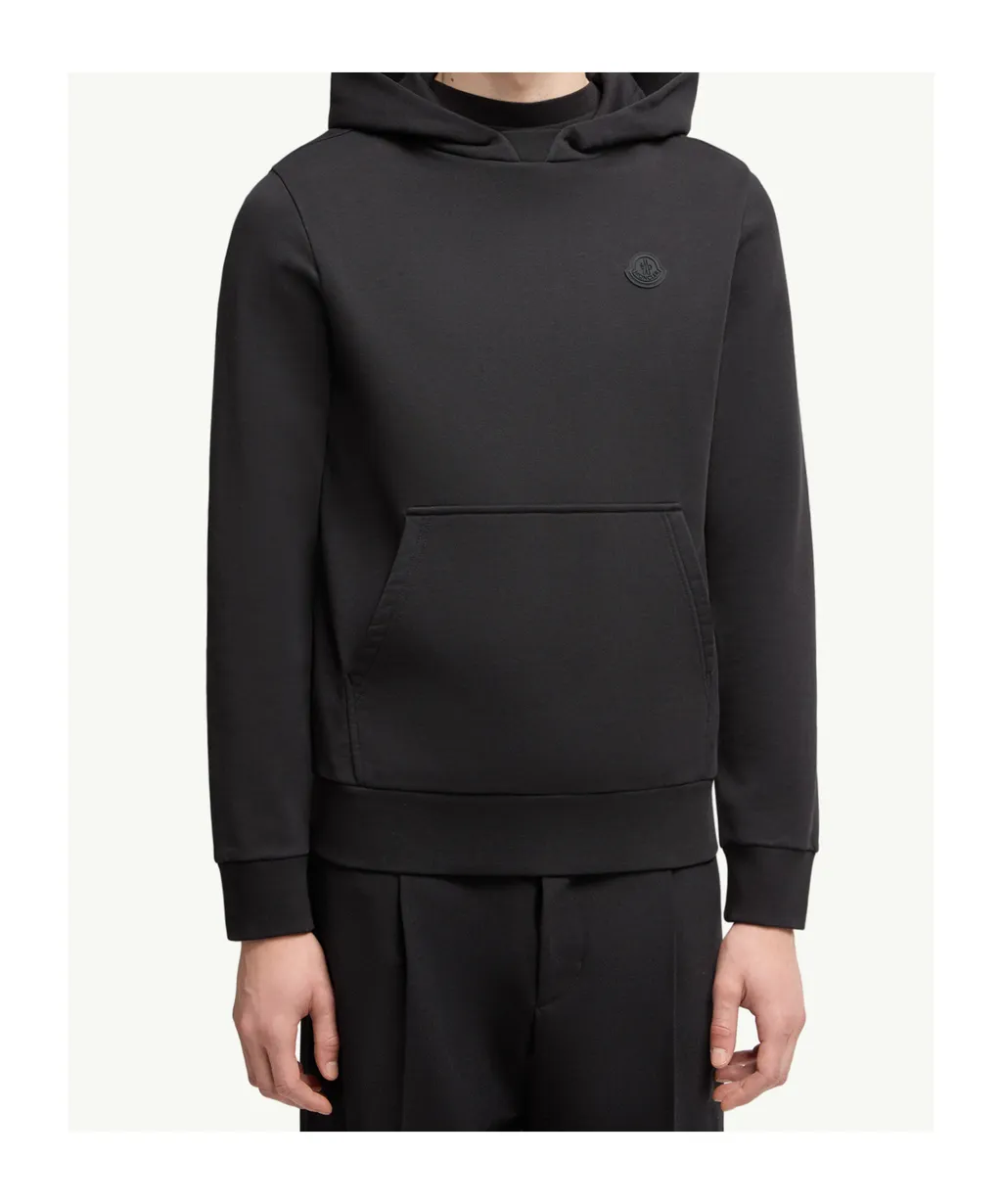 Moncler Tonal Back Logo Hoodie
