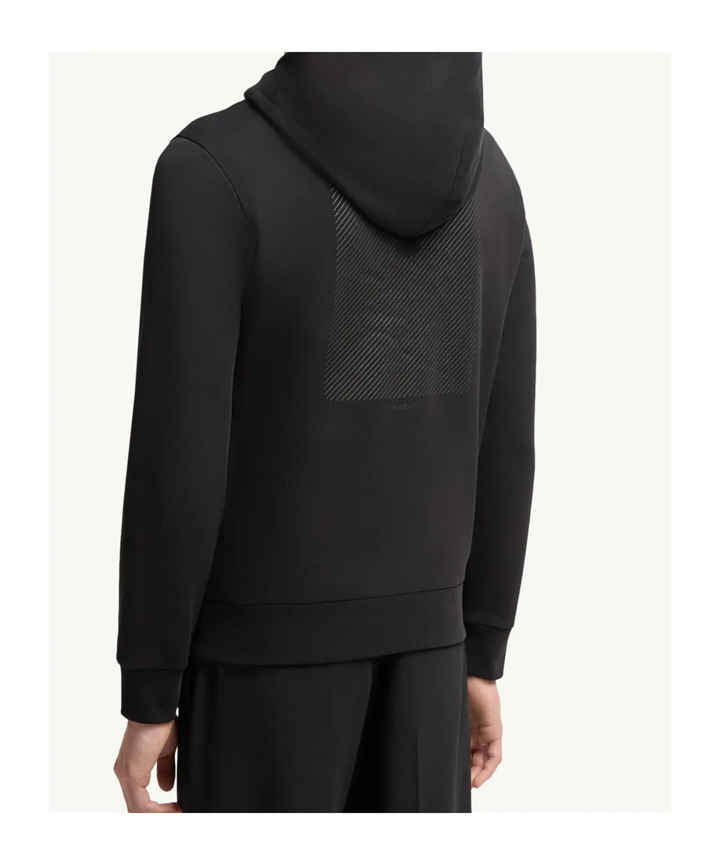 Moncler Tonal Back Logo Hoodie