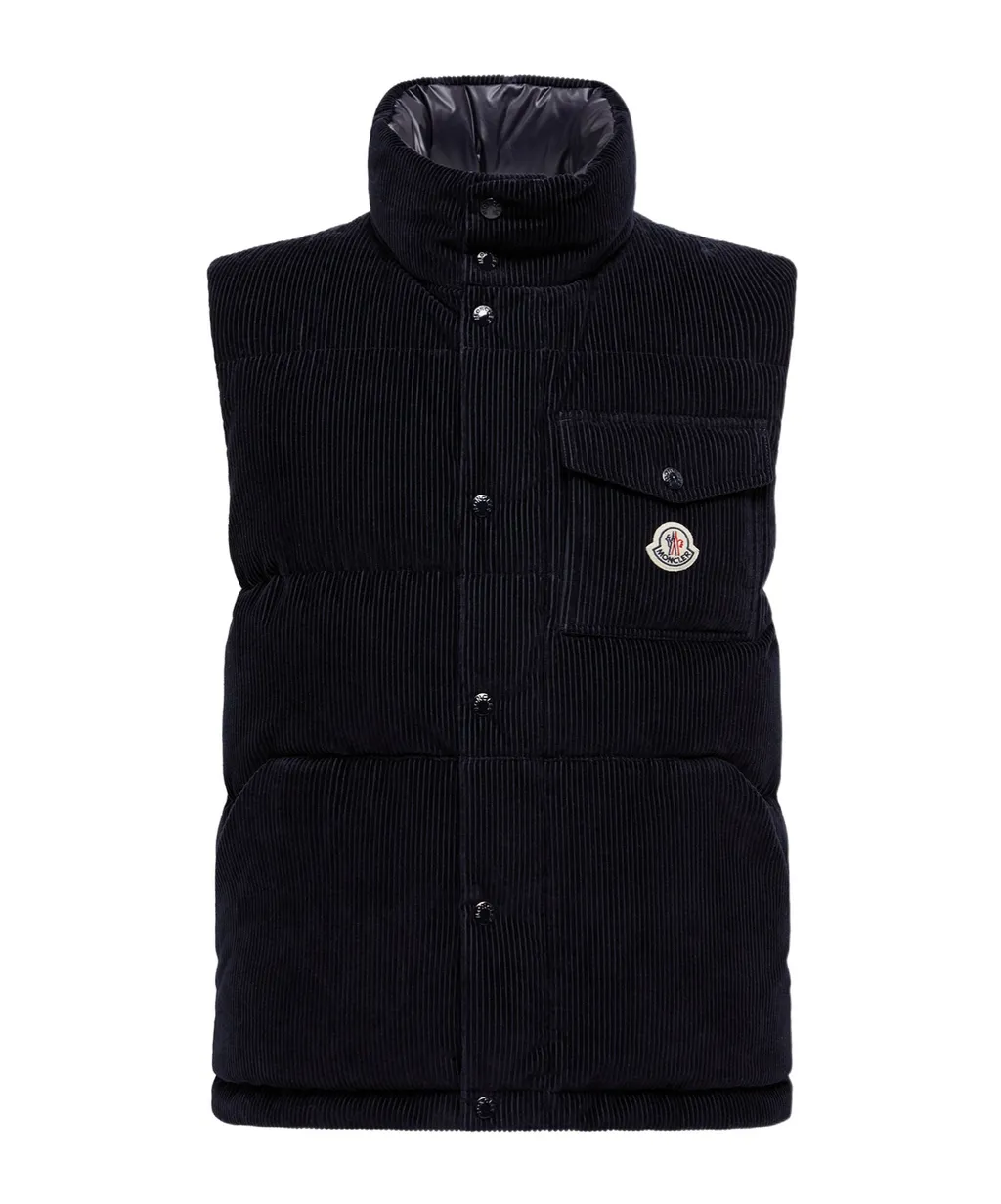 Moncler Agen Button-Up Gilet