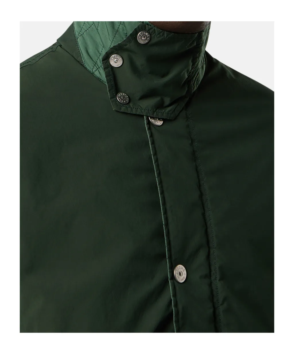 Stone Island Logo Patch Elasticated-Hem Jacket