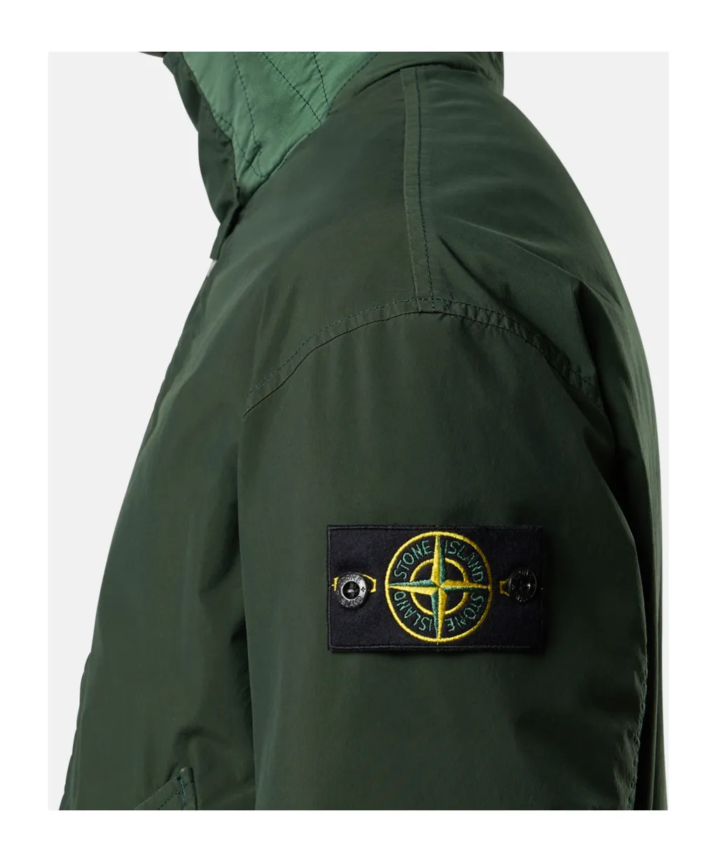Stone Island Logo Patch Elasticated-Hem Jacket