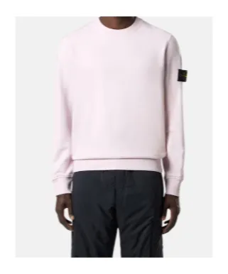 Stone Island Logo Patch Crewneck Sweatshirt