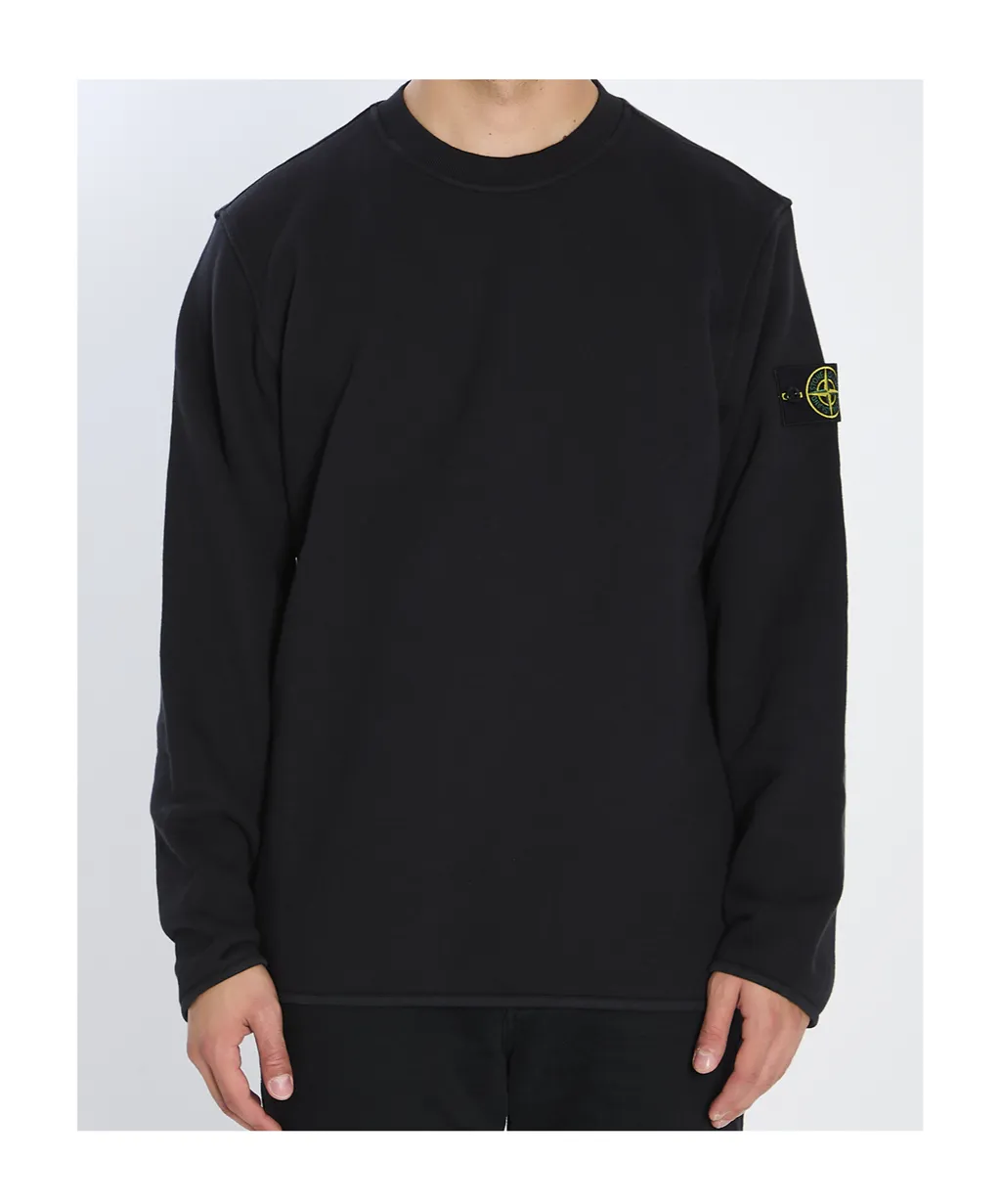 Stone Island Crewneck Long Sleeved Sweatshirt