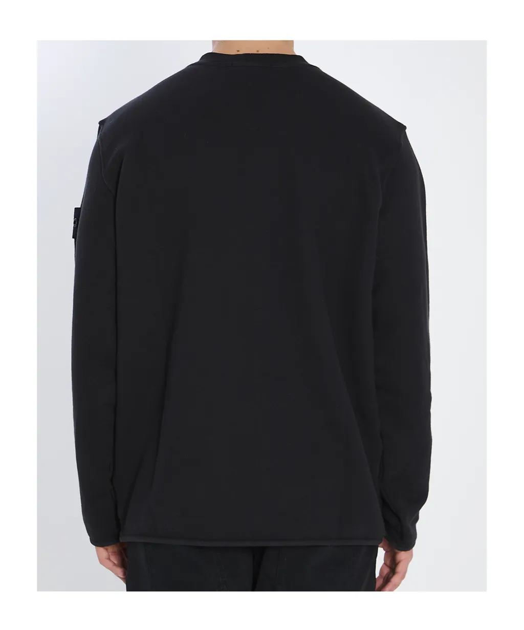 Stone Island Crewneck Long Sleeved Sweatshirt