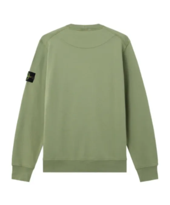 Stone Island Logo Patch Crewneck Sweatshirt