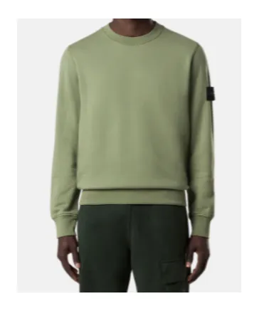 Stone Island Logo Patch Crewneck Sweatshirt