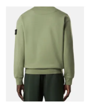 Stone Island Logo Patch Crewneck Sweatshirt