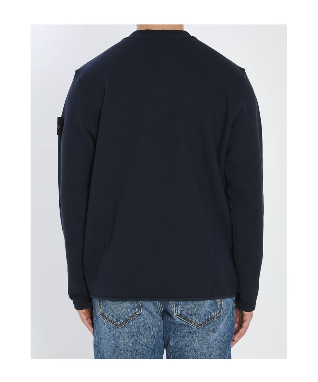 Stone Island Crewneck Long Sleeved Sweatshirt
