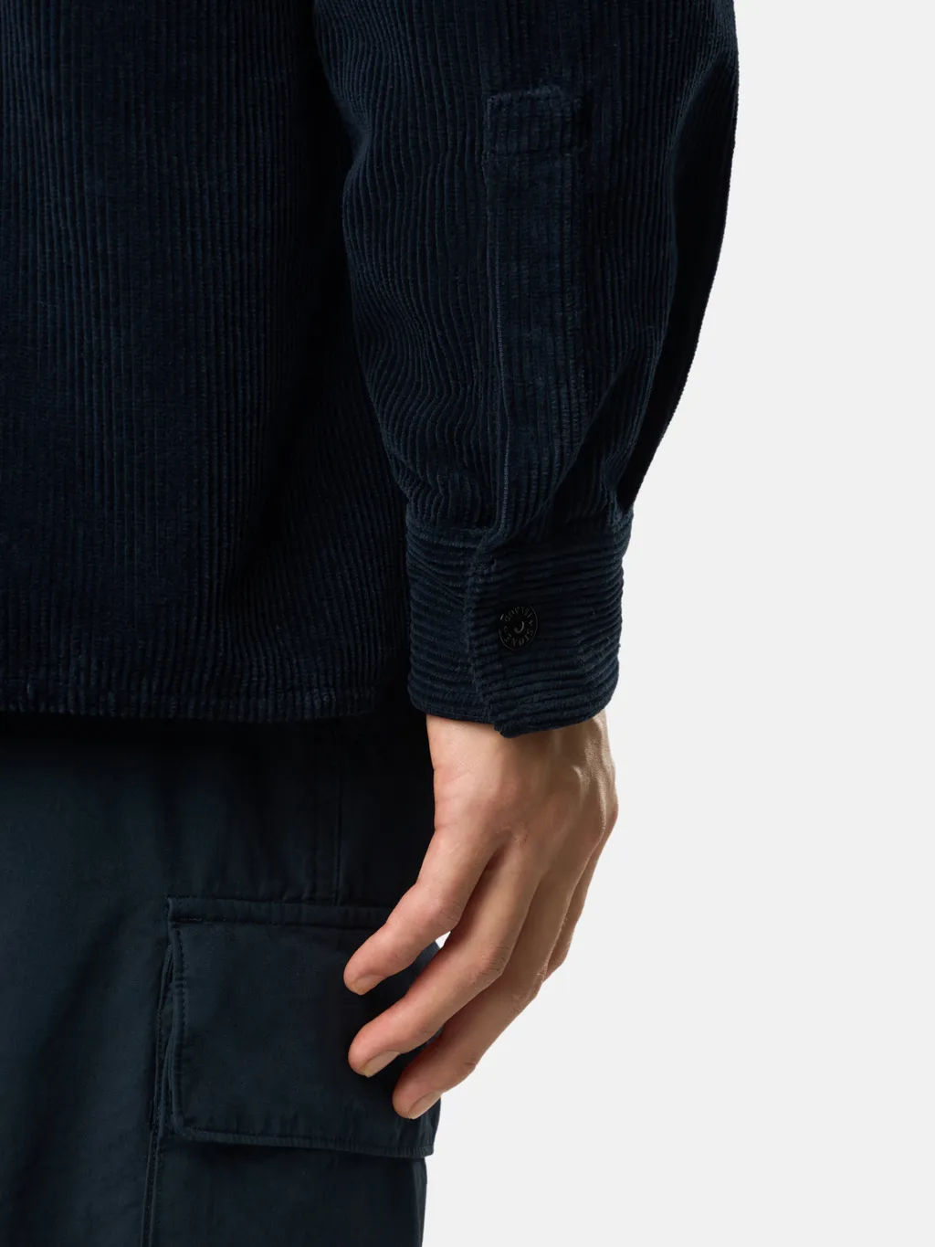 Stone Island Compass Patch Buttoned Overshirt