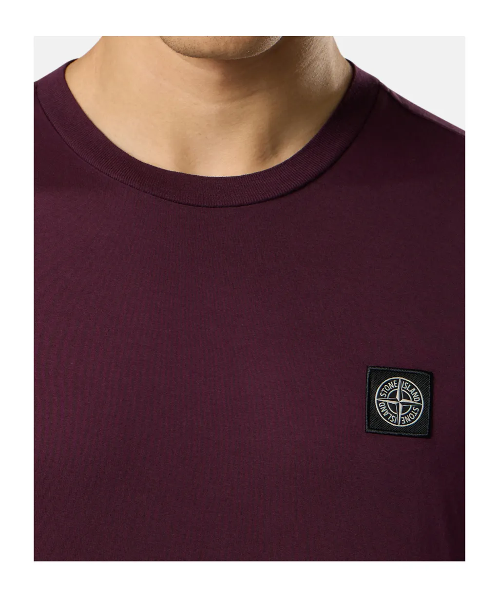 Stone Island Logo Patch Crewneck T-Shirt