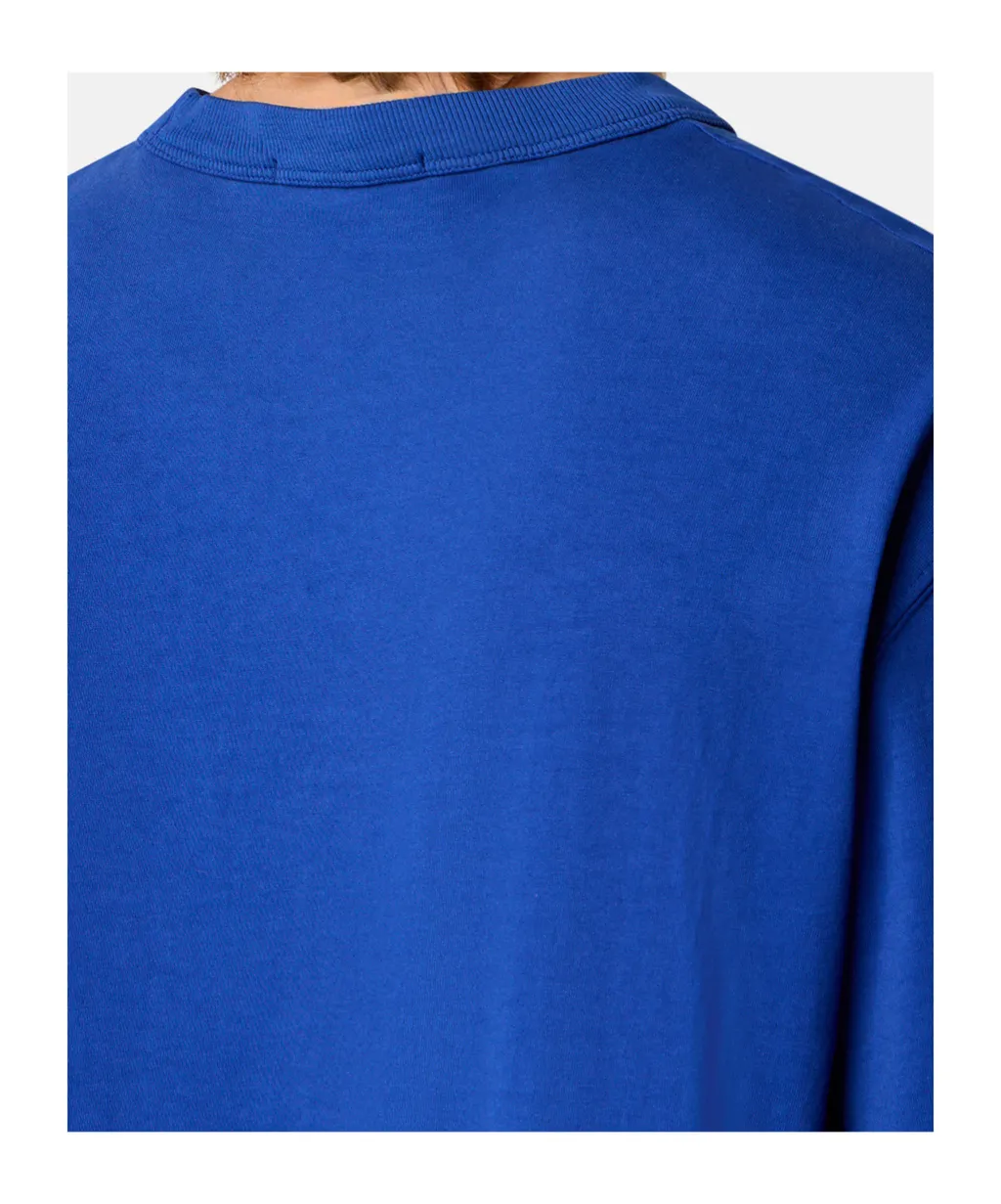 Oversized-Fit Short-Sleeve T-Shirt With Printed Bands