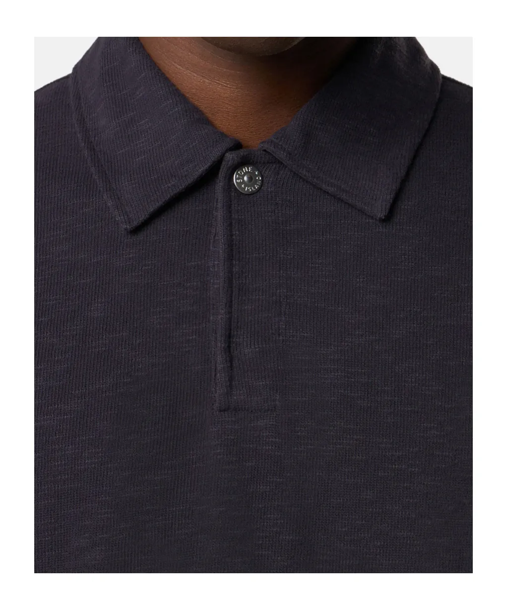 Long-Sleeved Polo Shirt