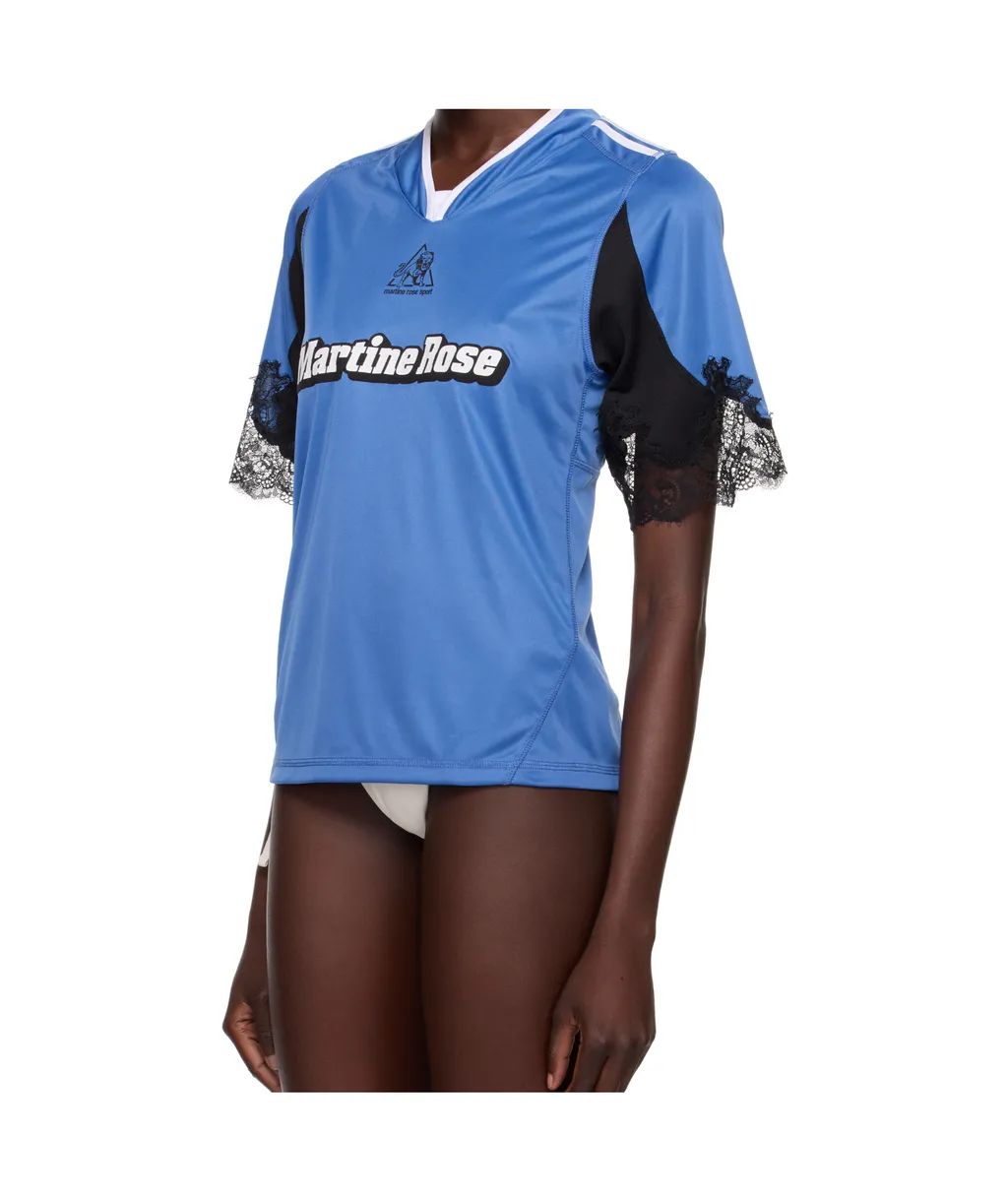 Lace Trim Football T-Shirt