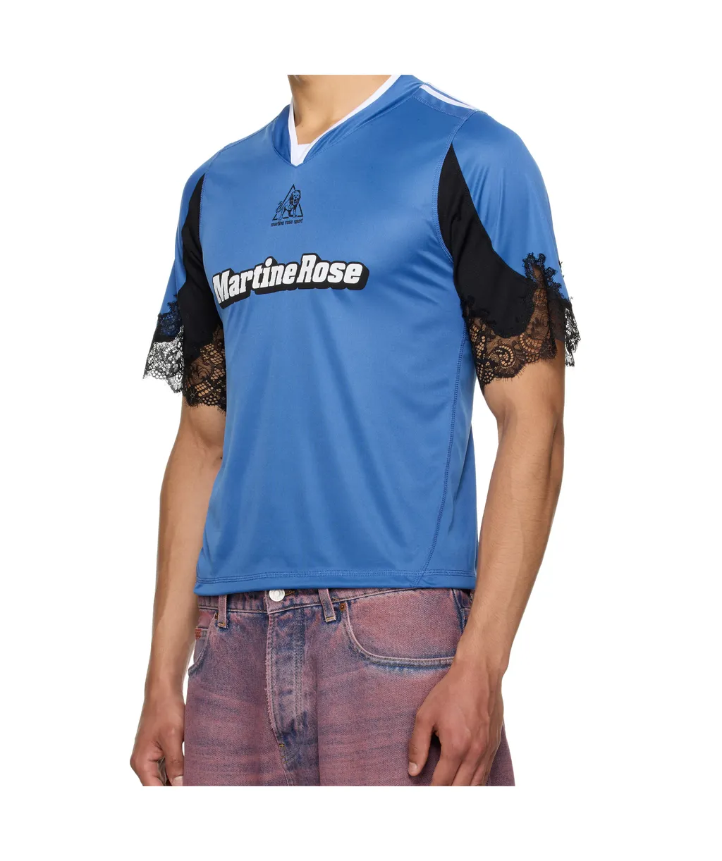 Lace Trim Football T-Shirt