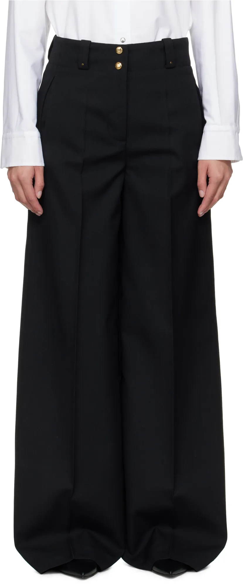 Moncler Pleat-Detailed Trousers