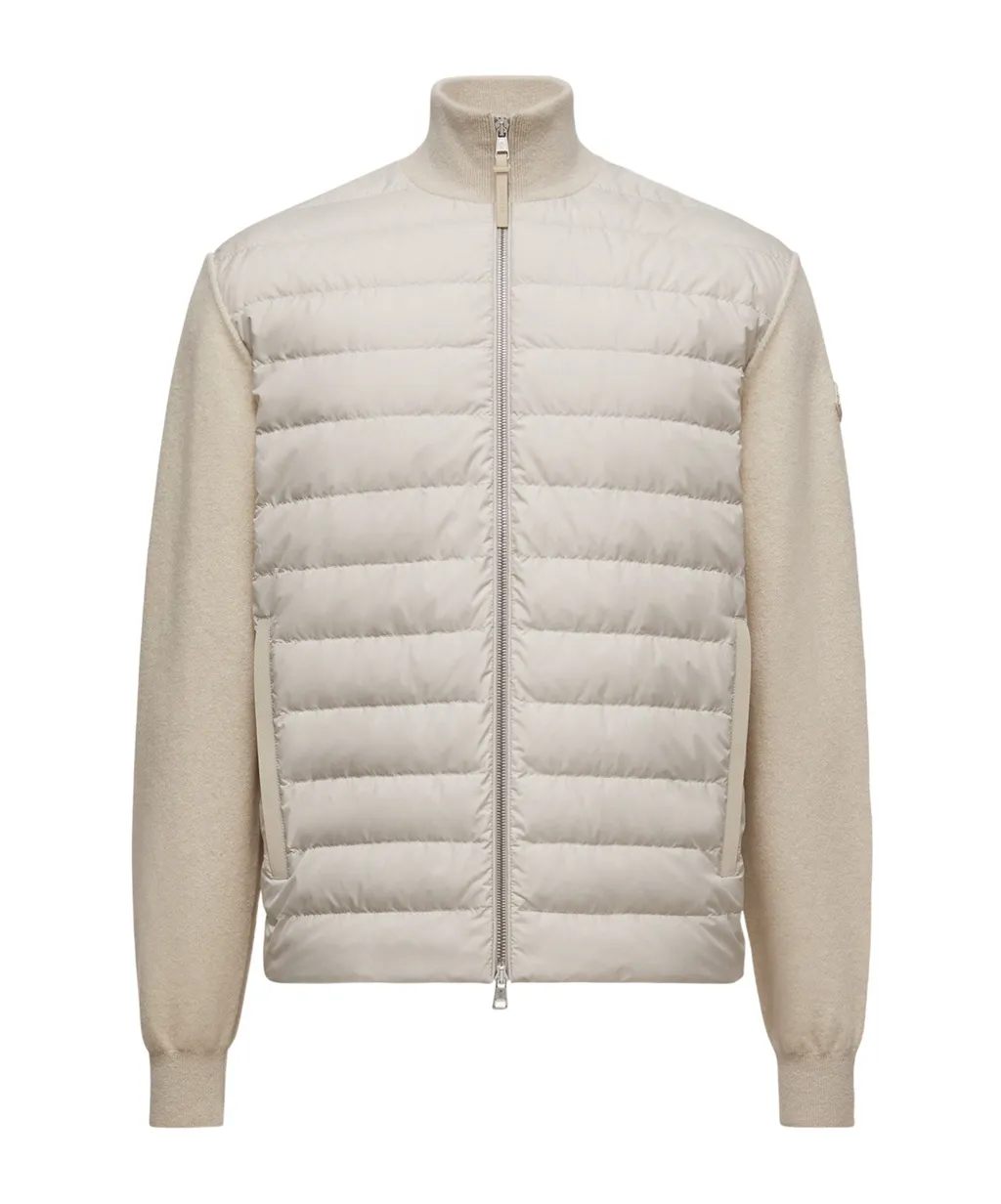 Moncler Padded Zip-Up Cardigan