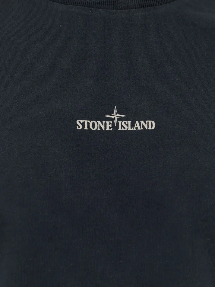 Stone Island Logo Printed T-Shirt