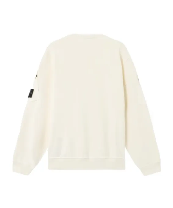 6100008 Patch-Pocket Cotton Sweatshirt
