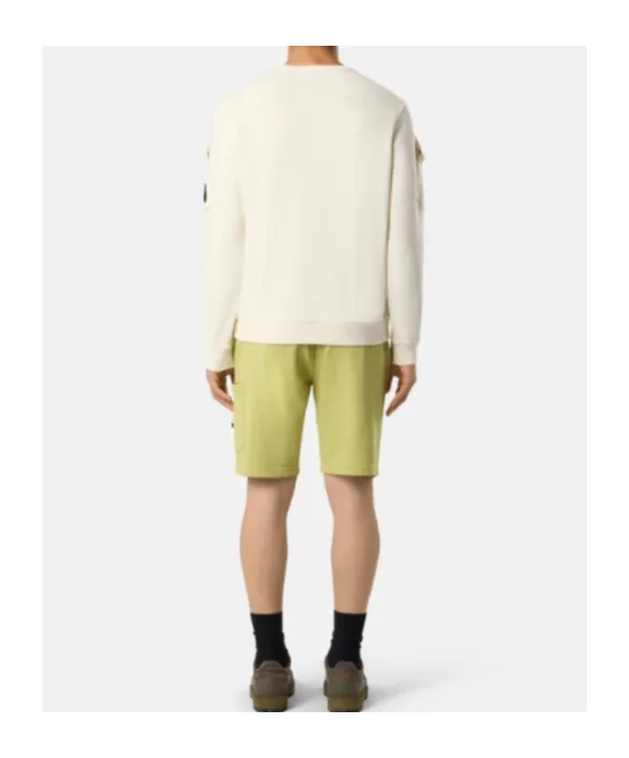 6100008 Patch-Pocket Cotton Sweatshirt