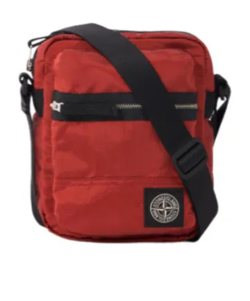 Econyl® Zip-Fastening Messenger Bag