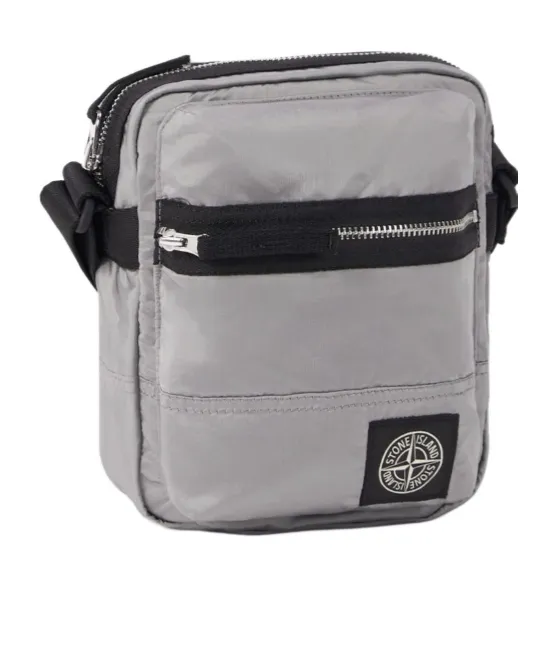 Stone Island Logo Patch Messenger Bag