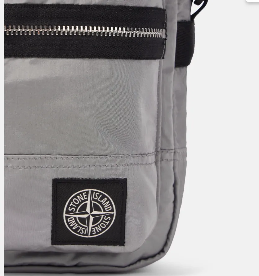 Stone Island Logo Patch Messenger Bag