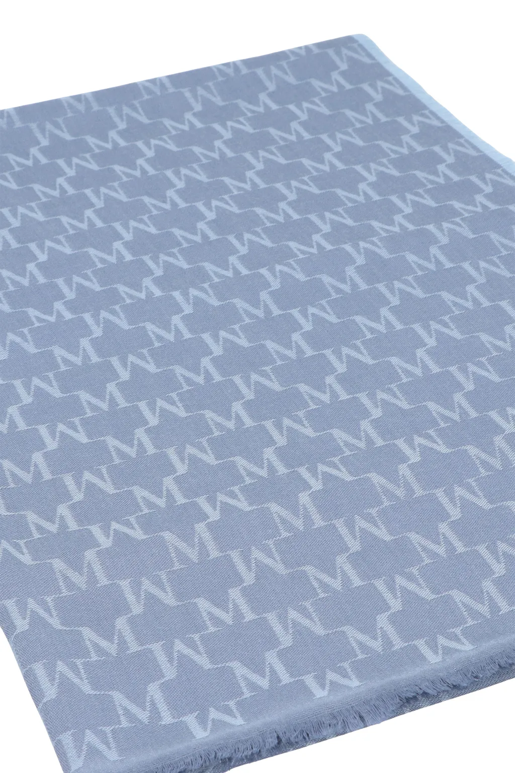 Max Mara Magico Logo Embroidered Scarf