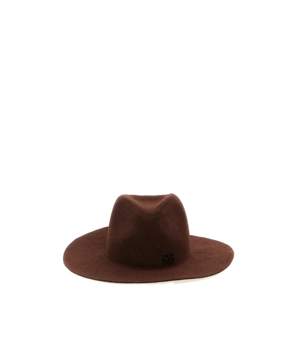 Ruslan Baginskiy Monogram Fedora Hat
