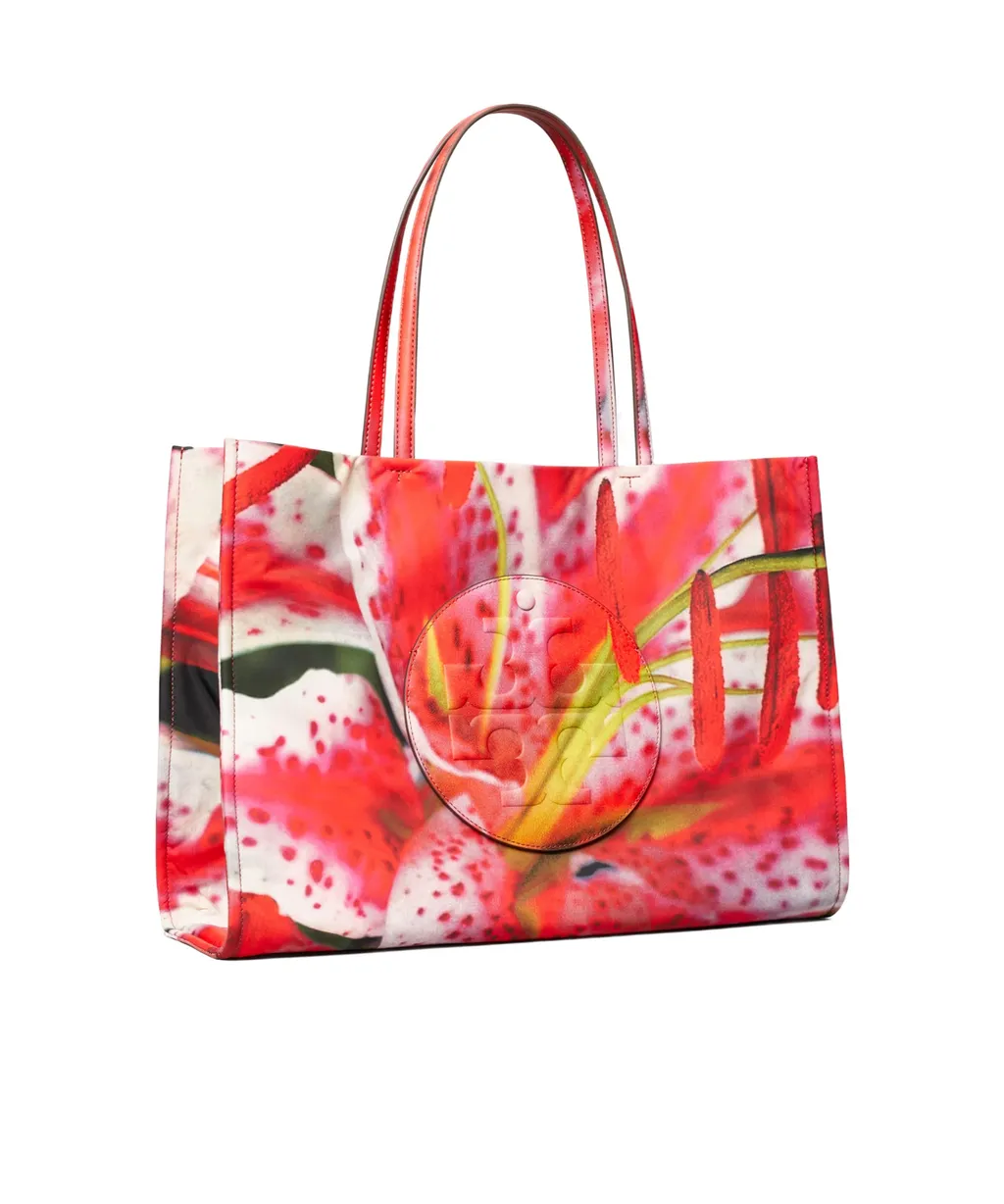 Tory Burch Ella Printed Tote Bag