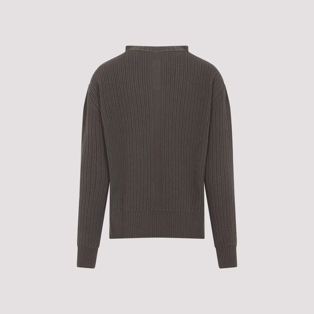 Rick Owens Mock-Neck Long Sleeve Jumper