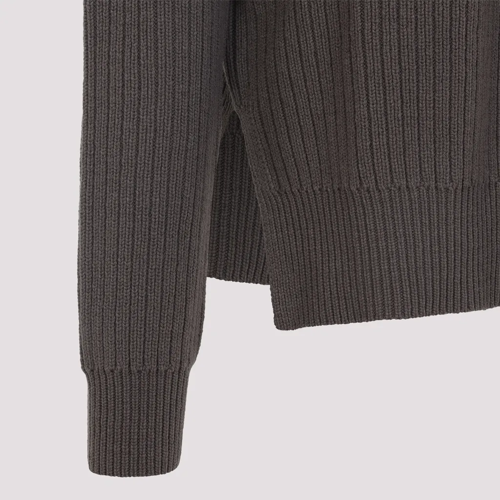 Rick Owens Mock-Neck Long Sleeve Jumper