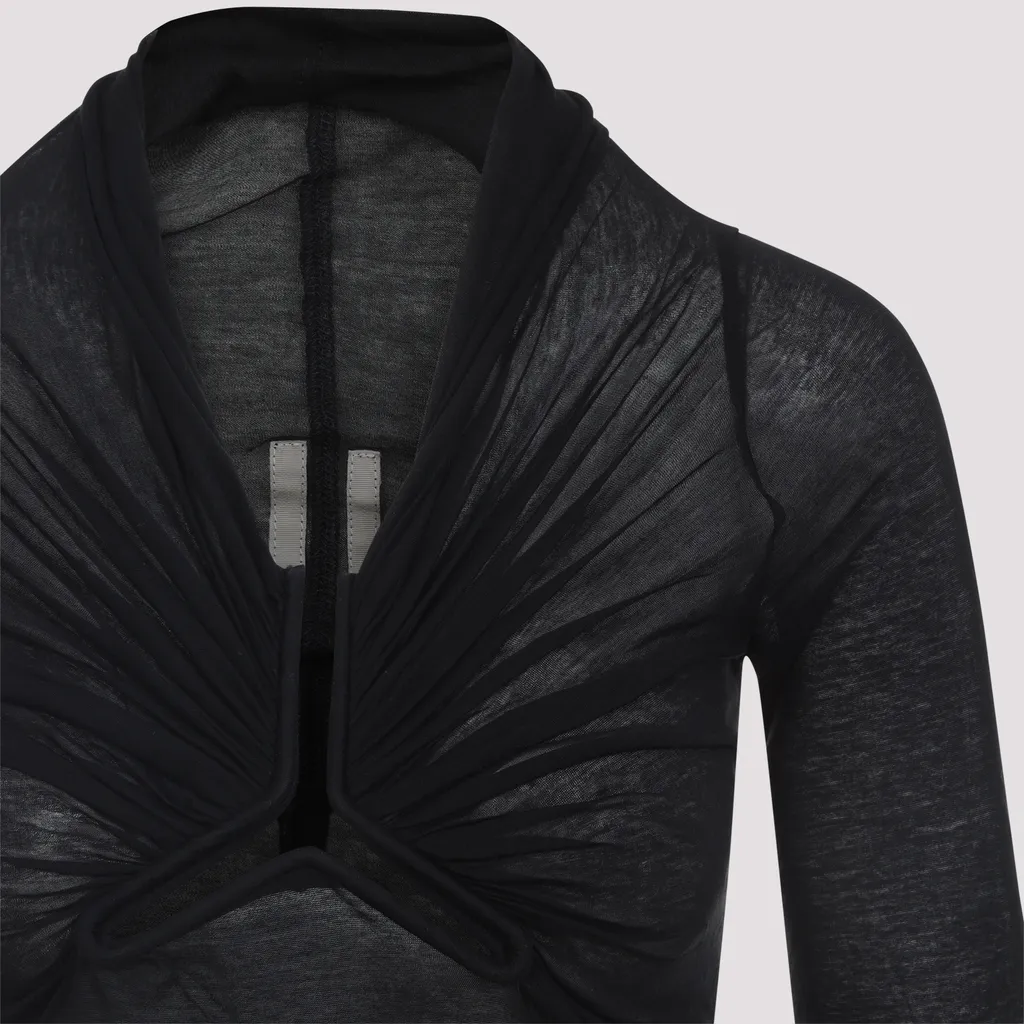 Cut-Out Long-Sleeve Top