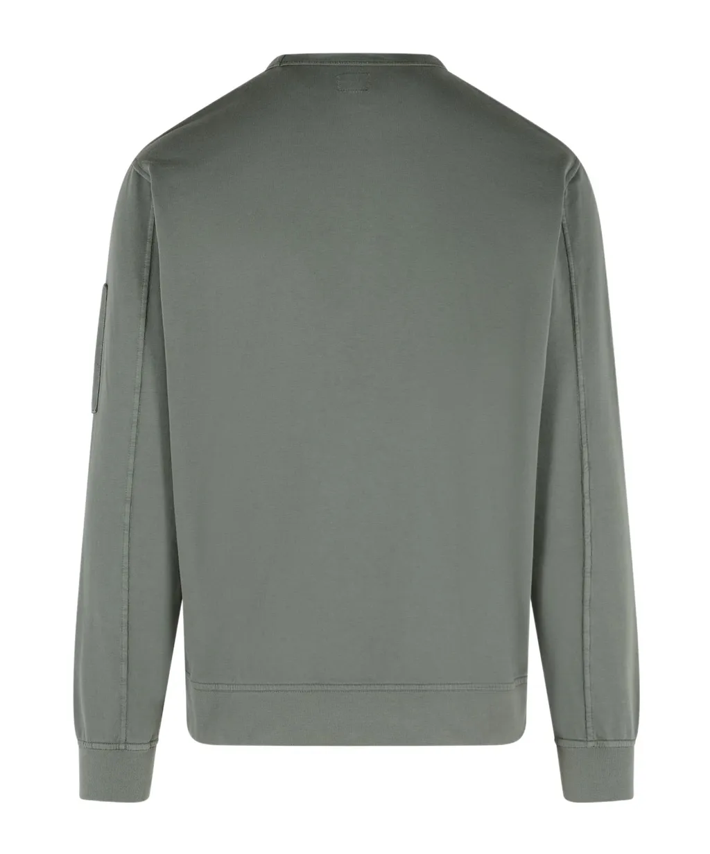C.P. Company Light Fleece Crewneck Lens Sweatshirt