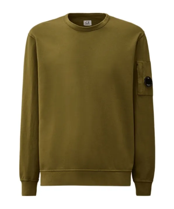 C.P. Company Light Fleece Crewneck Lens Sweatshirt