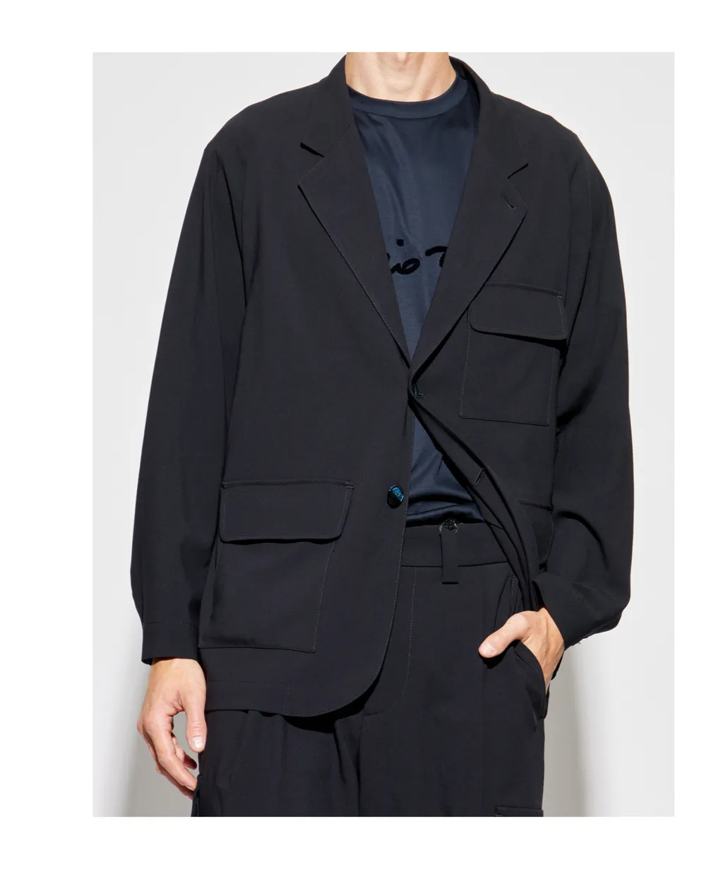 Giorgio Armani Single-Breasted Tailored Blazer