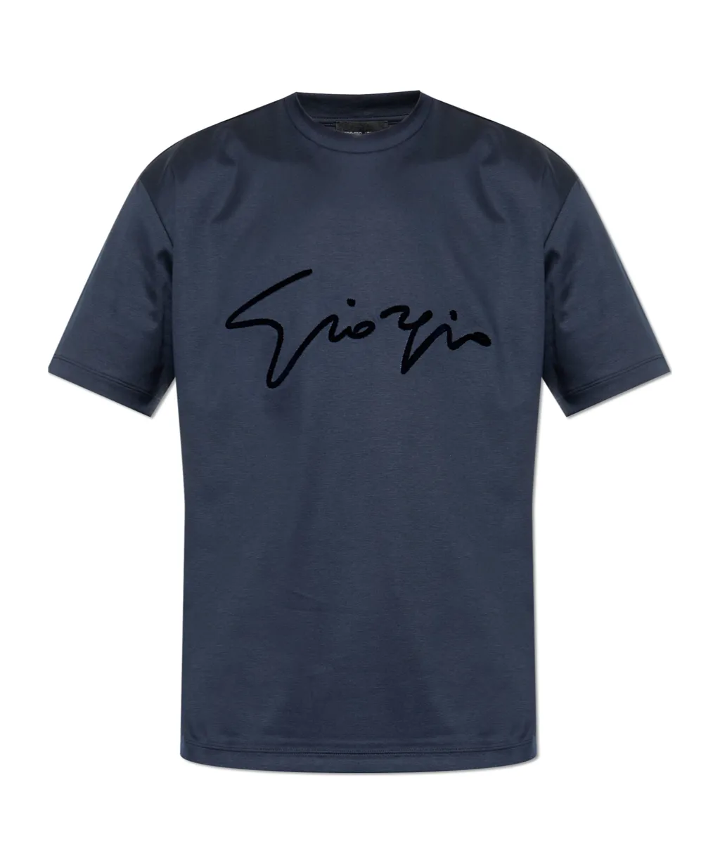 Giorgio Armani Short-Sleeved Crewneck T-Shirt