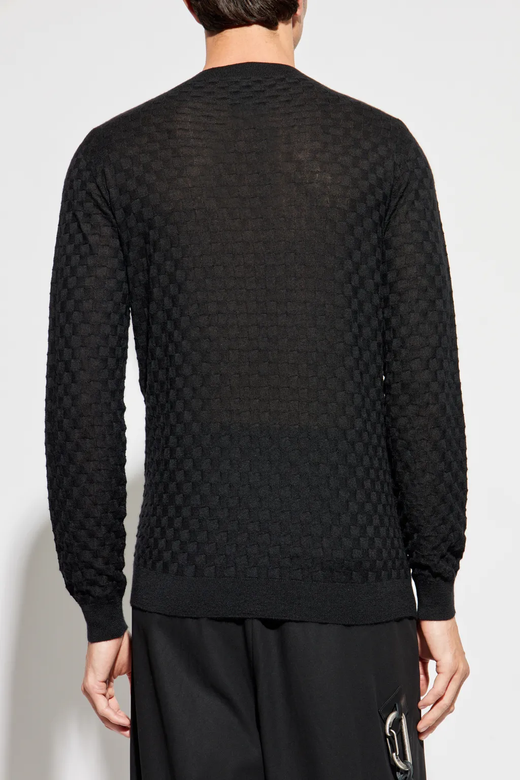 Giorgio Armani Long-Sleeved Crewneck Jumper
