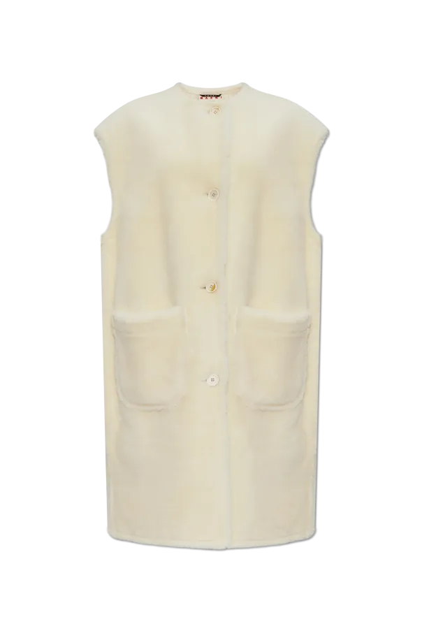 Marni Fur Buttoned Coat
