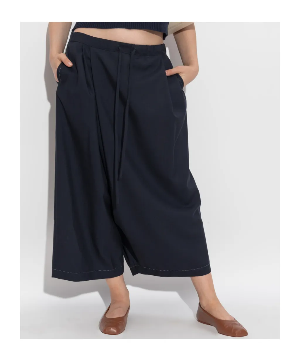 Marni Loose Fit Pleated Trousers