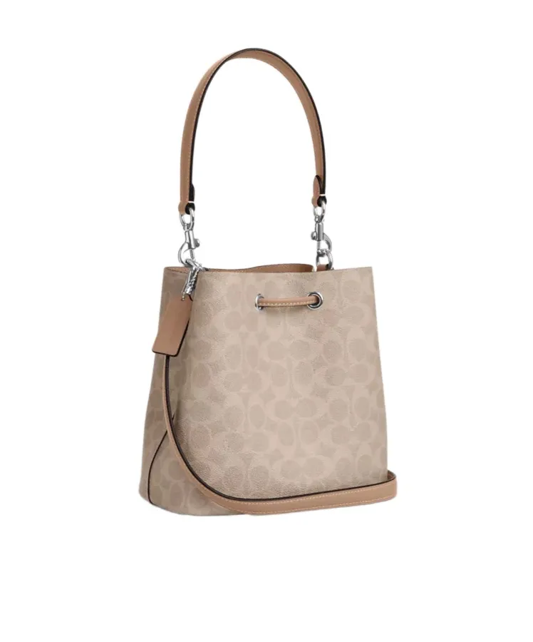 Rowan Bucket Bag In Signature Canvas