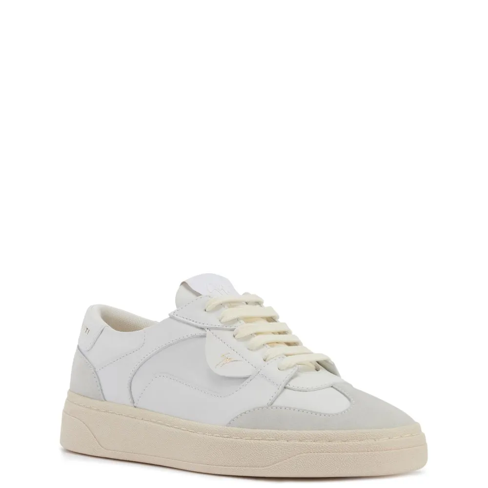 Leather Panelled Sneakers
