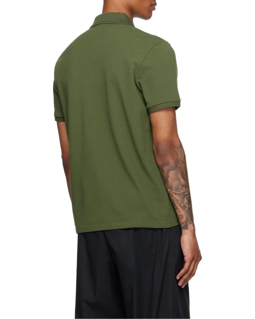 Moncler Logo Patch Short-Sleeved Polo Shirt