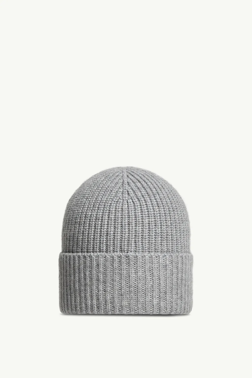 Moncler Logo Patch Knitted Beanie