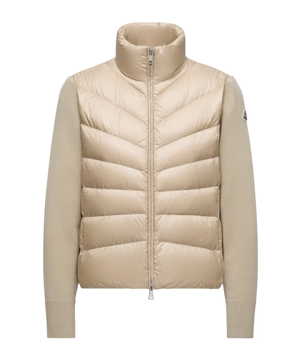 Moncler Padded Zip-Up Cardigan