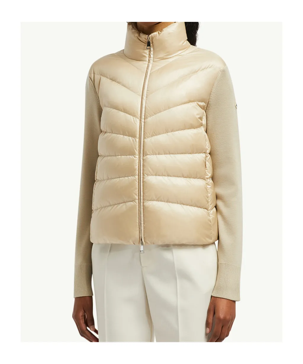 Moncler Padded Zip-Up Cardigan