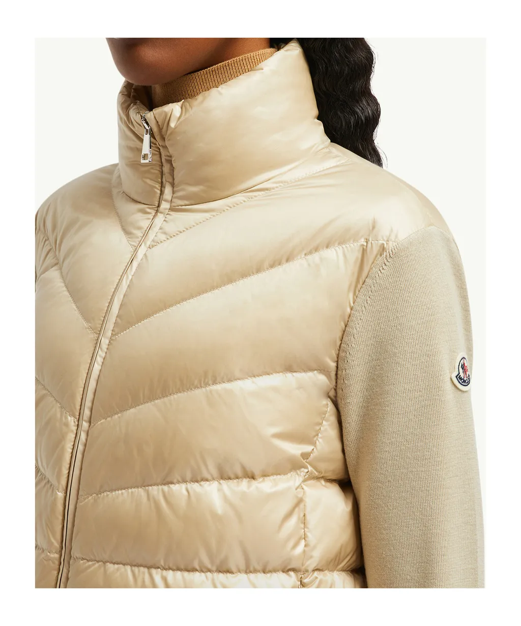 Moncler Padded Zip-Up Cardigan