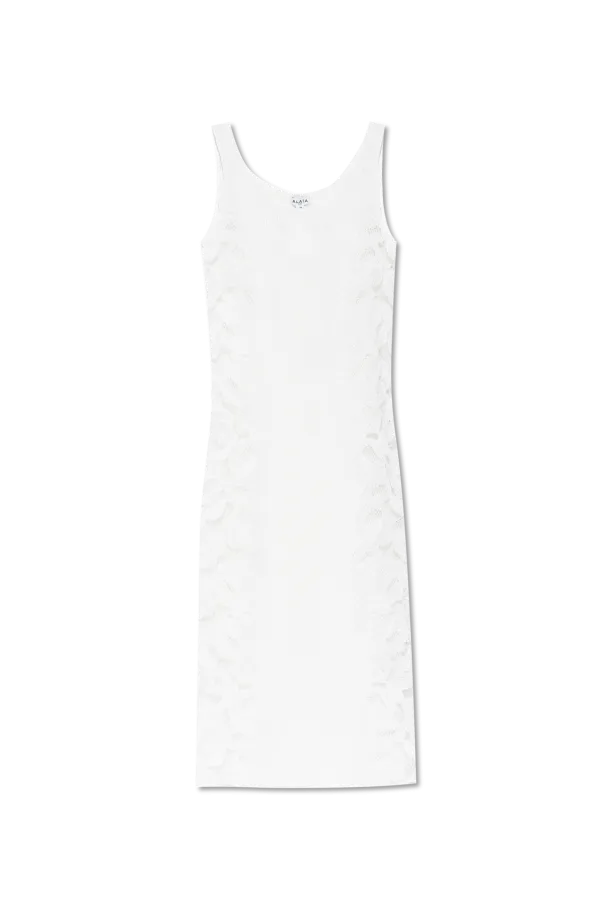 Floral Appliqué Dress