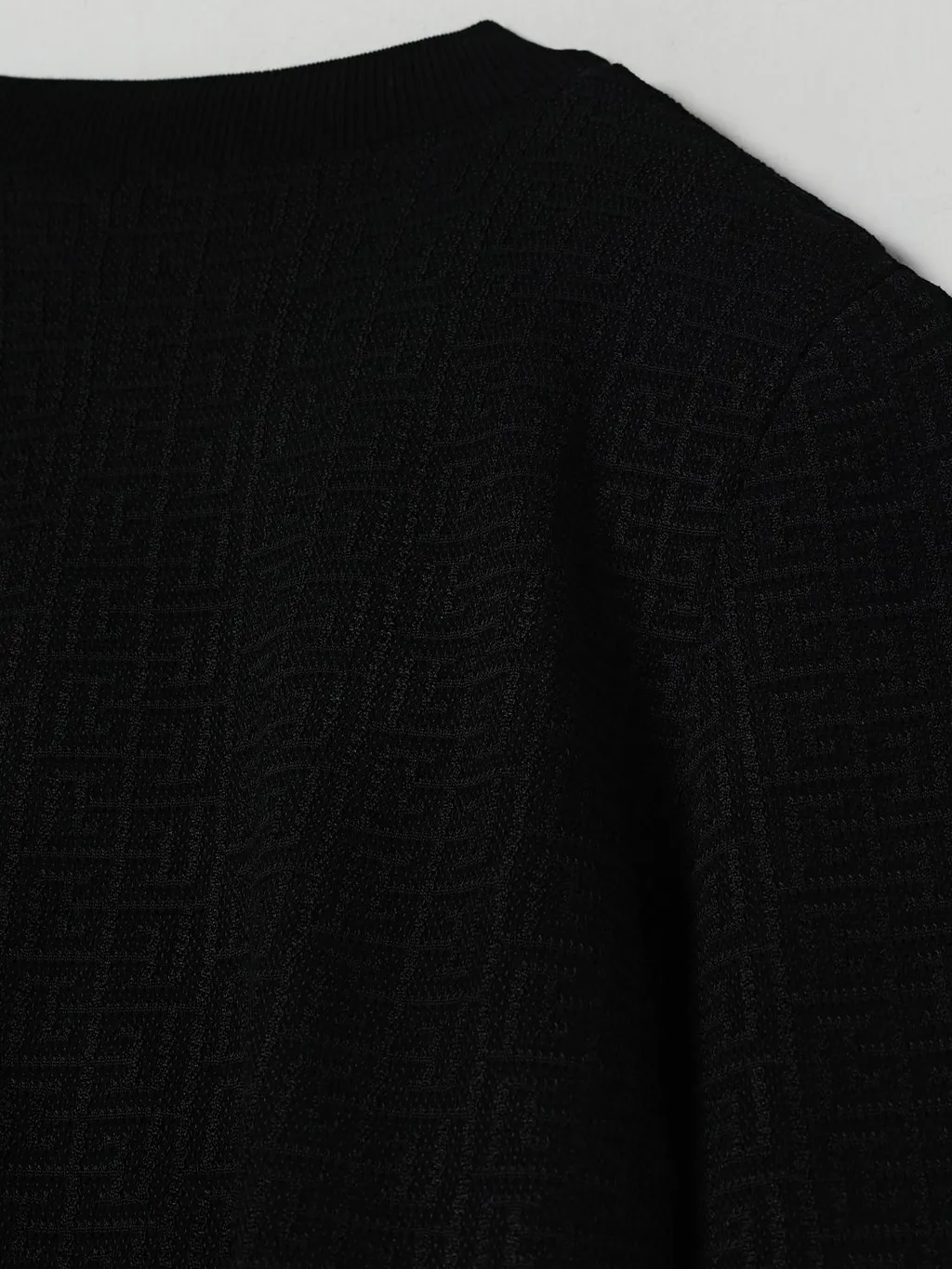 Monogram-Pattern Sweater