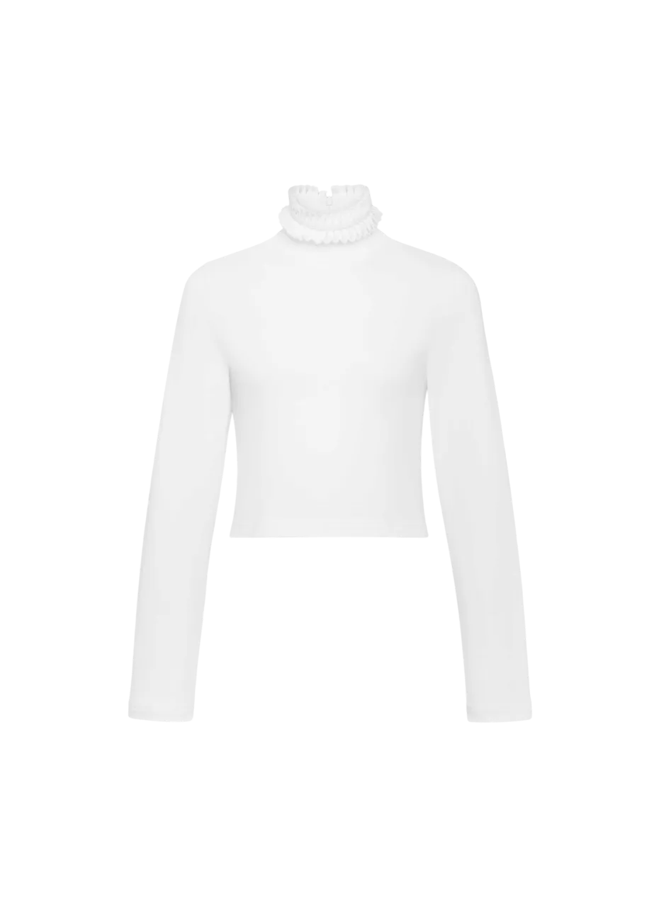 AlaÏA Cropped T-Shirt