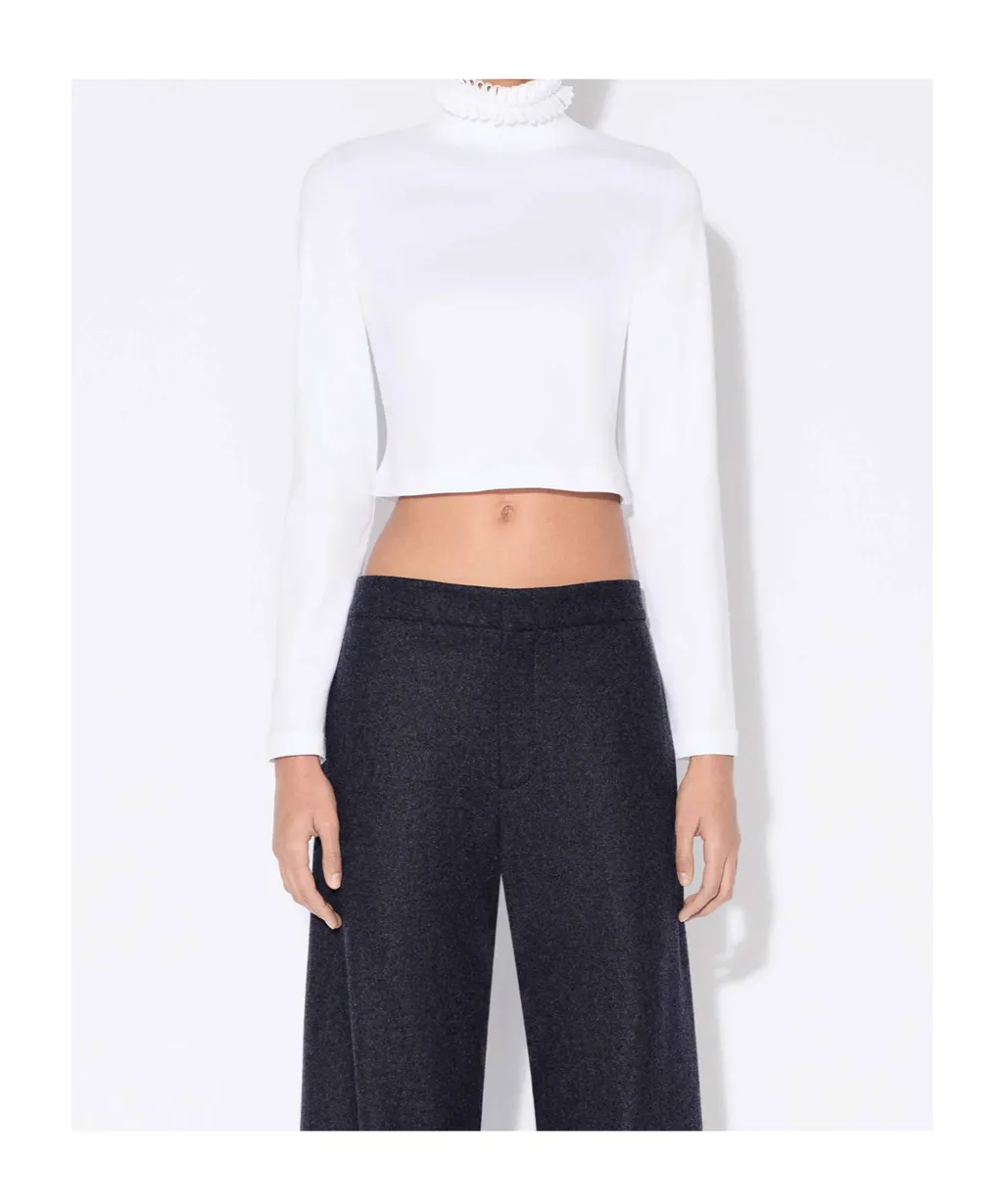 AlaÏA Cropped T-Shirt